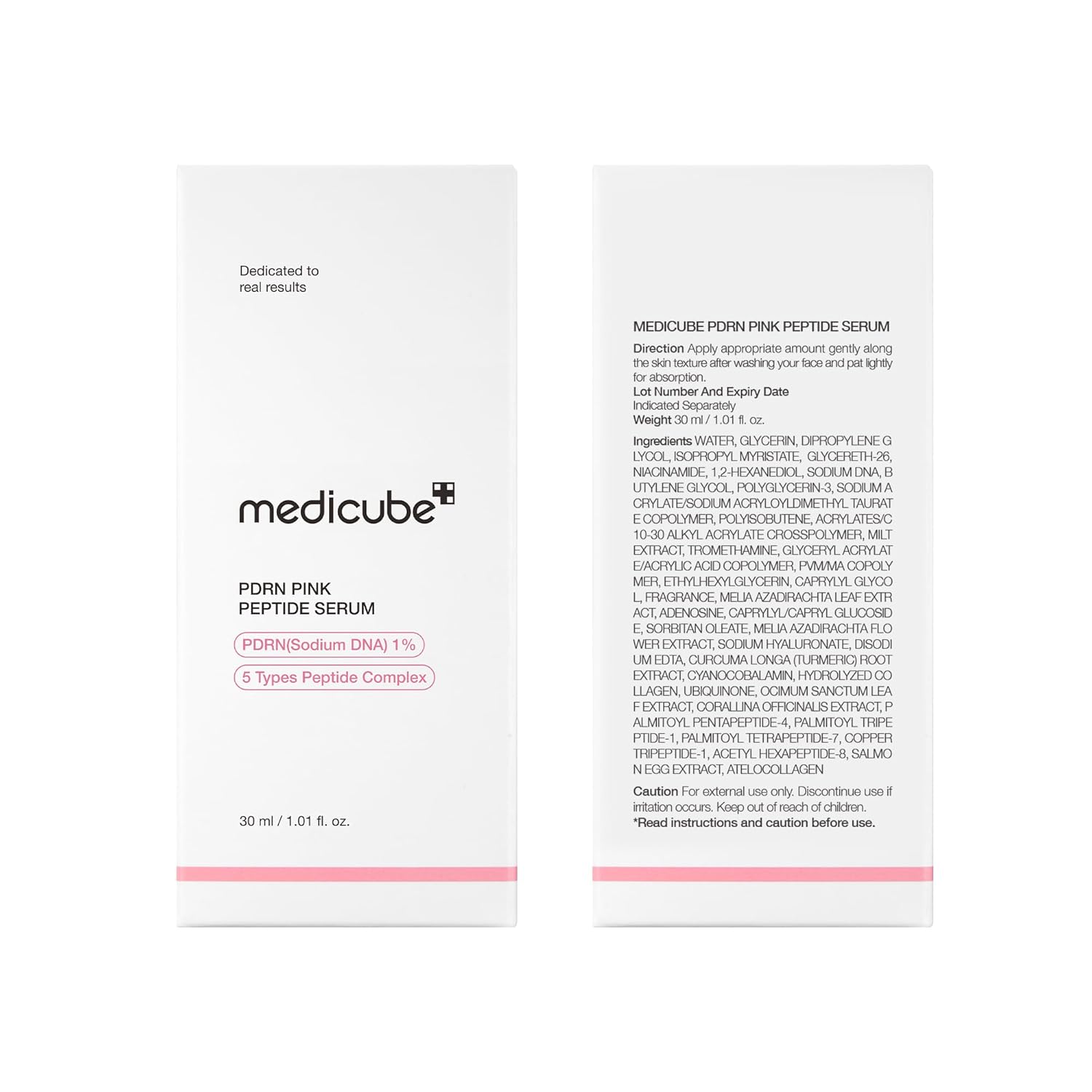 Pink Peptide Serum with PDRN