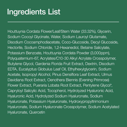 Heartleaf Cleansing Foam Korean Face Wash product image showing a gentle skincare cleanser designed for daily facial cleanser