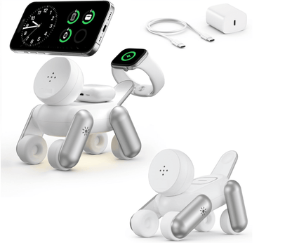 3-in-1 Wireless Charging Station for iPhone, Apple Watch & AirPods