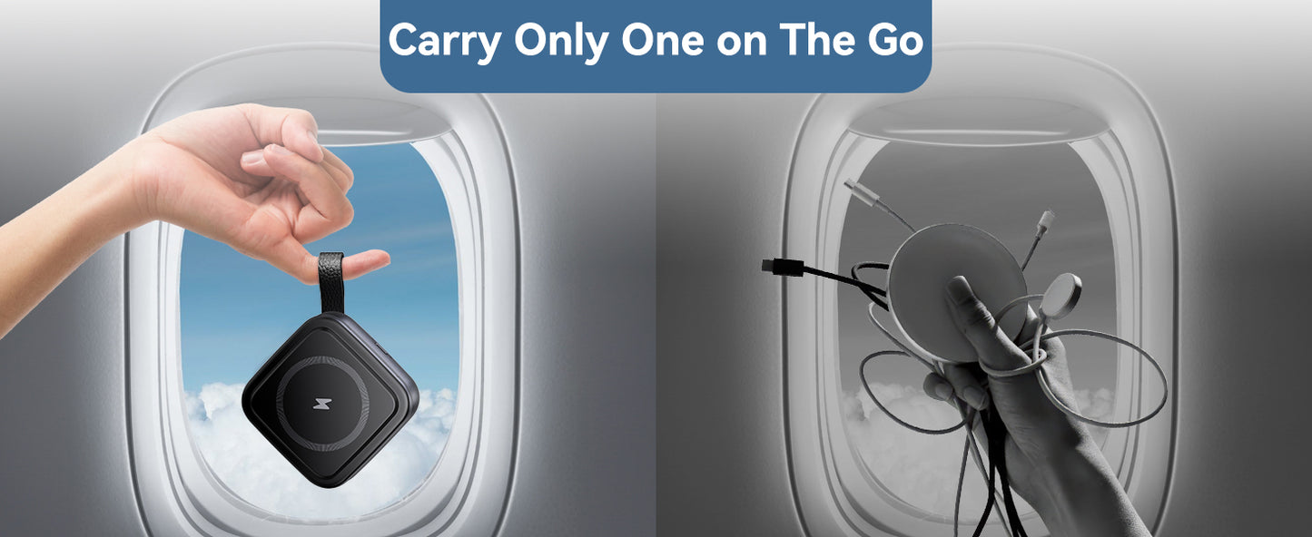 T11 MagNexa 3-in-1 Wireless Charging Station for iPhone, Apple Watch & AirPods