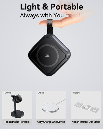 T11 MagNexa 3-in-1 Wireless Charging Station for iPhone, Apple Watch & AirPods