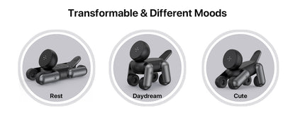 D6 MagNexa  Charger, 3 in 1 Wireless Charging Station for Apple Devices,Foldable Cute