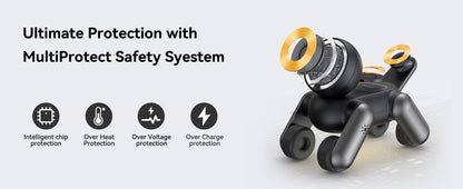 D6 MagNexa  Charger, 3 in 1 Wireless Charging Station for Apple Devices,Foldable Cute