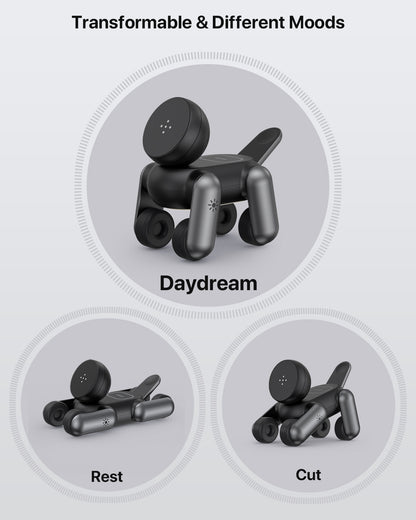 D6 MagNexa  Charger, 3 in 1 Wireless Charging Station for Apple Devices,Foldable Cute