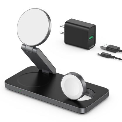 Foldable 3-in-1 Wireless Charger for iPhone
