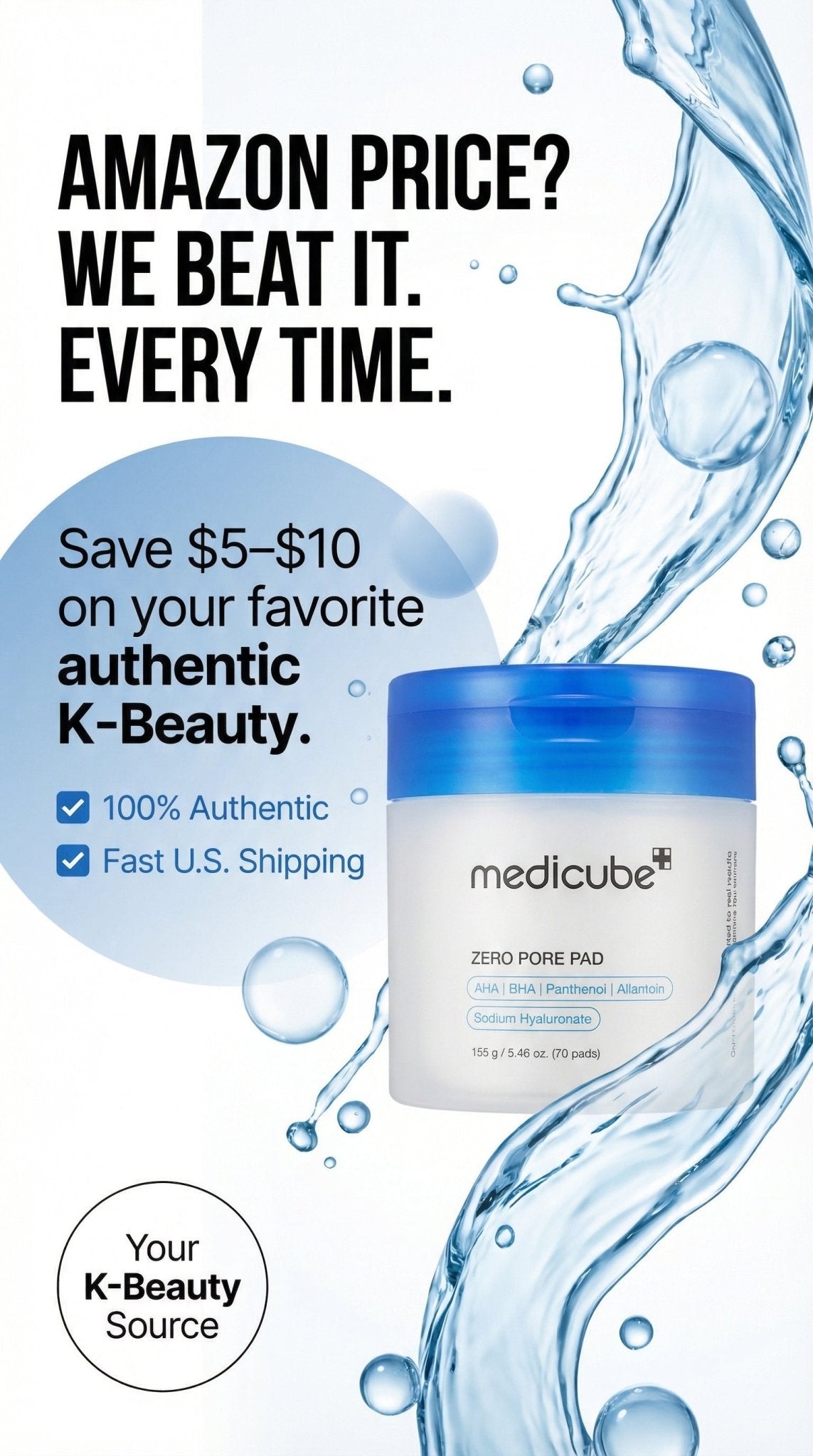 Medicube Zero Pore Pad 2.0