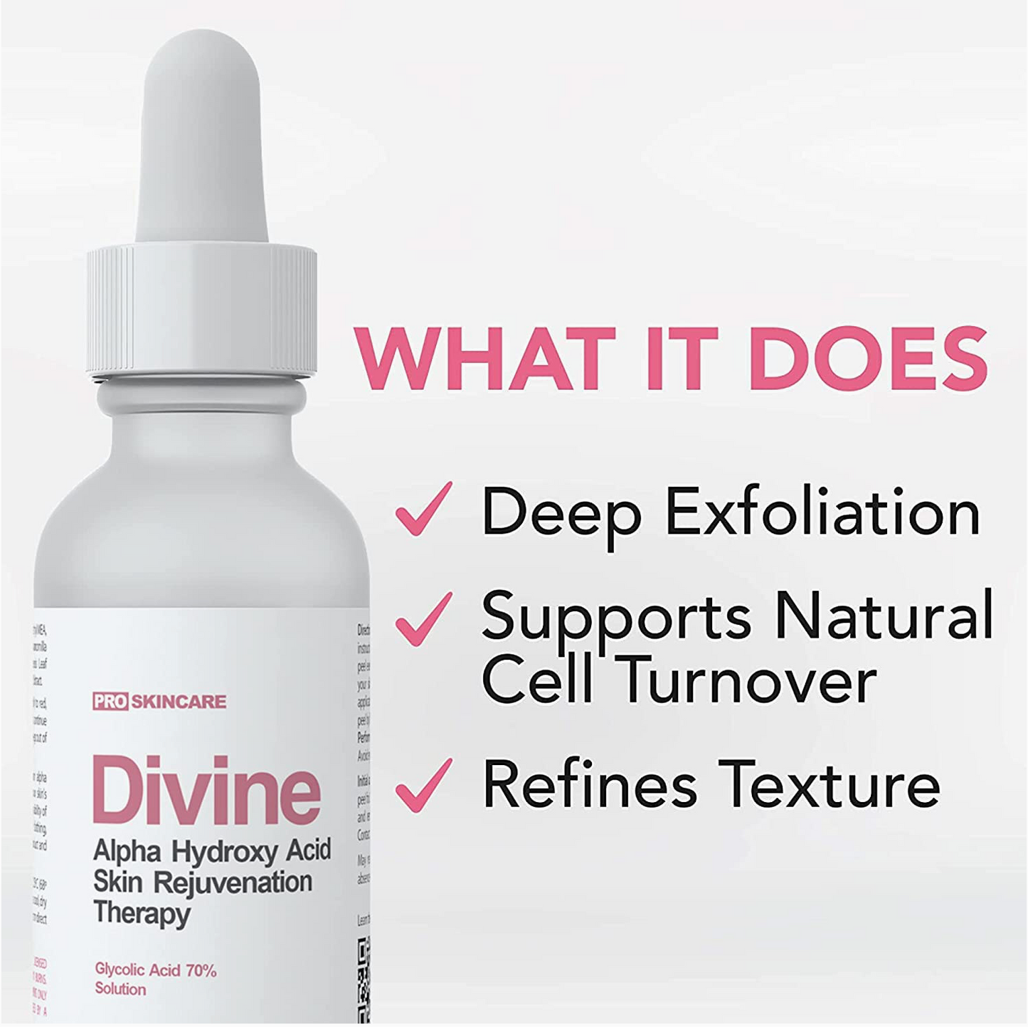 Divine Derriere Glycolic Acid 70% Professional Peel At Home