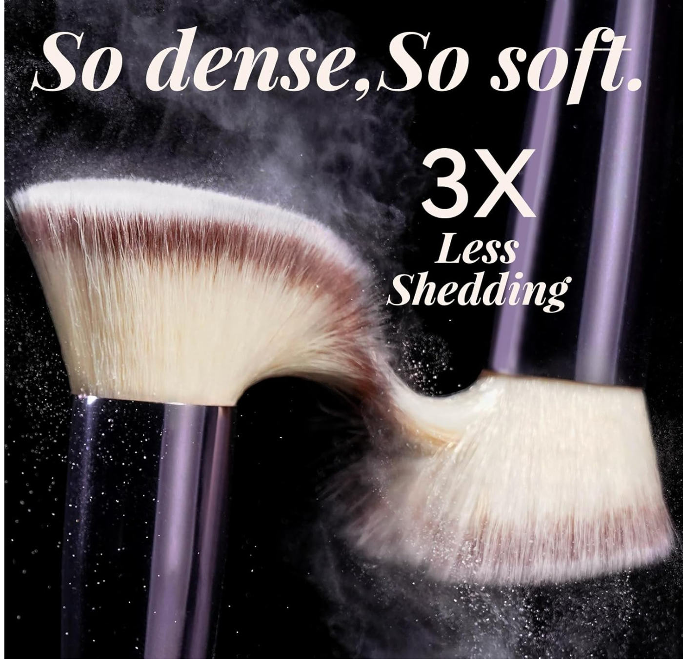 BS-MALL Makeup Brush Set 18 Pcs Premium Synthetic Foundation Powder Concealers Eye shadows Blush Makeup Brushes with black case