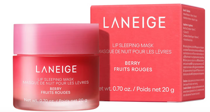 LANEIGE Lip Sleeping Mask: Nourish, Hydrate, Vitamin C, Murumuru & Shea Butter, Antioxidants, Flaky, Dry Lips
