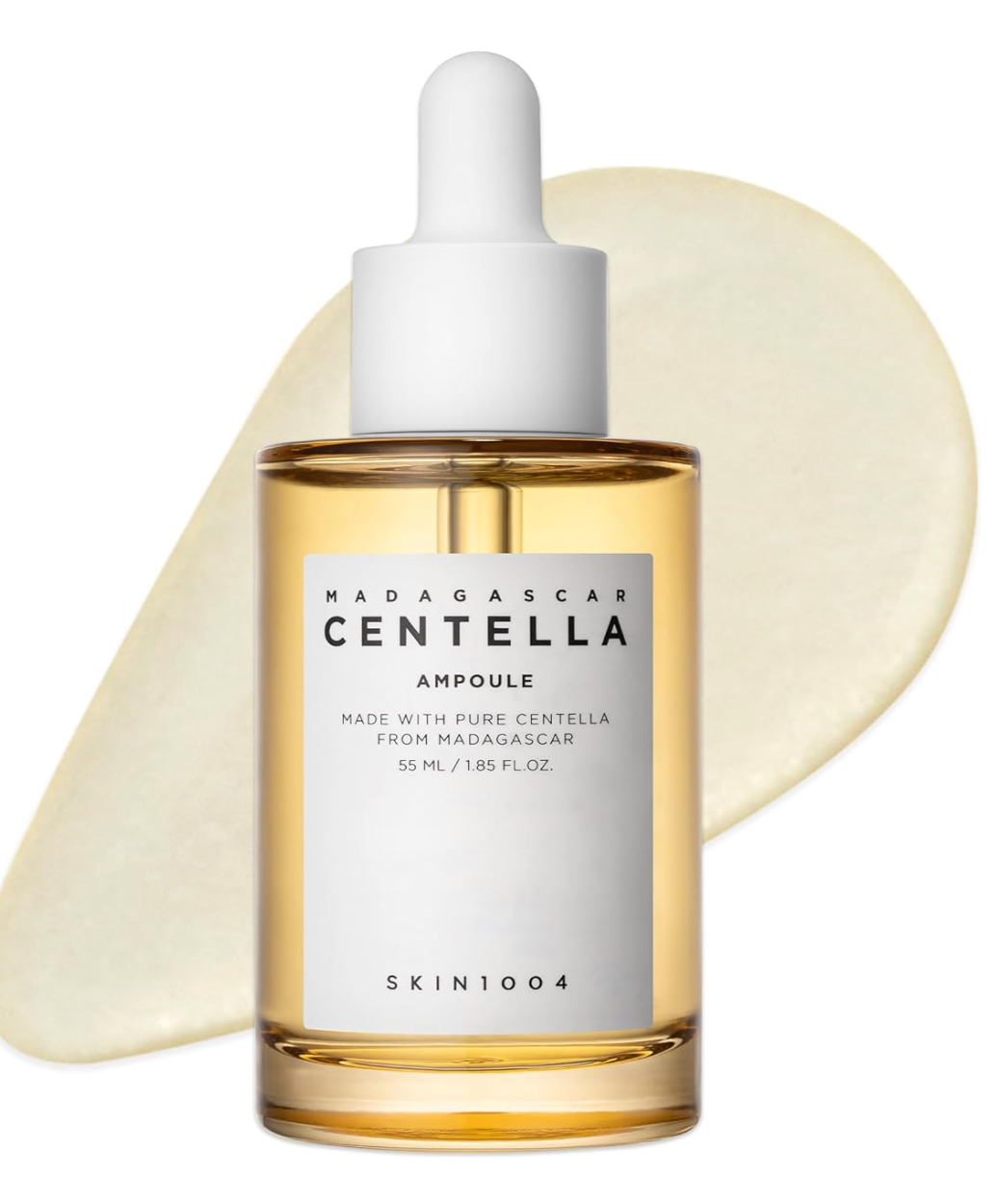 SKIN1004 Madagascar Centella Asiatica Ampoule Facial Serum 1.85 fl.oz, 55ml, Soothes Acne Prone and Sensitive Skin
