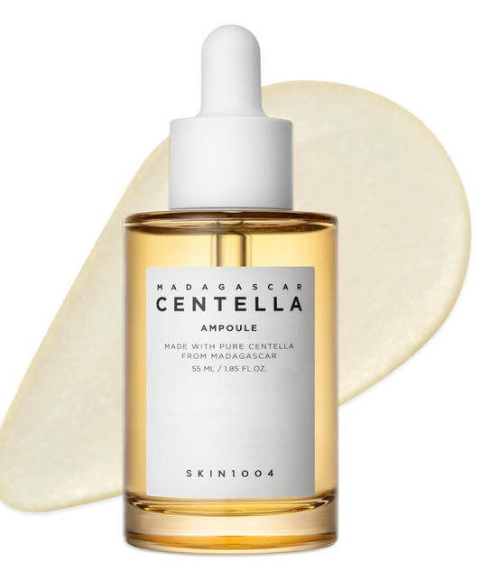 SKIN1004 Madagascar Centella Asiatica Ampoule Facial Serum 1.85 fl.oz, 55ml, Soothes Acne Prone and Sensitive Skin