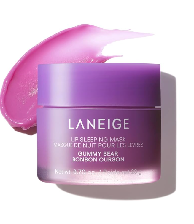 LANEIGE Lip Sleeping Mask: Nourish, Hydrate, Vitamin C, Murumuru & Shea Butter, Antioxidants, Flaky, Dry Lips