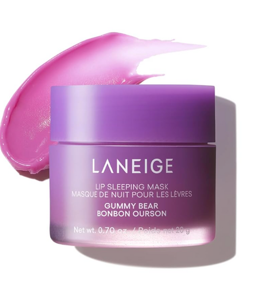 LANEIGE Lip Sleeping Mask: Nourish, Hydrate, Vitamin C, Murumuru & Shea Butter, Antioxidants, Flaky, Dry Lips