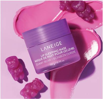 LANEIGE Lip Sleeping Mask: Nourish, Hydrate, Vitamin C, Murumuru & Shea Butter, Antioxidants, Flaky, Dry Lips
