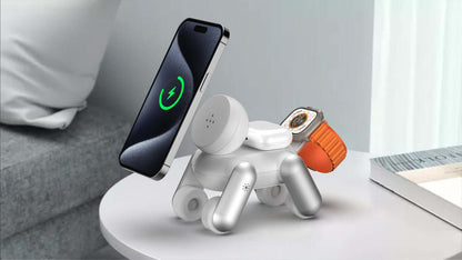 Smart 3-in-1 Charging Stand for iPhone Devices
