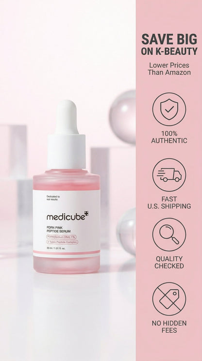 Pink Peptide Serum with PDRN