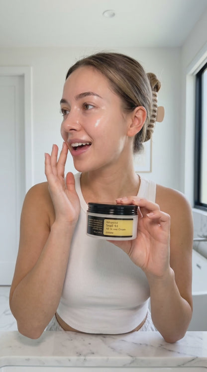 Cosrx Snail Mucin 92 Percent Face Moisturizer Korean Skincare CosrxnSnail Mucin 92 Percent Face Mois